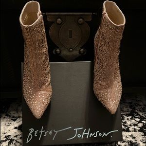 Betsy Johnson sparkle boots